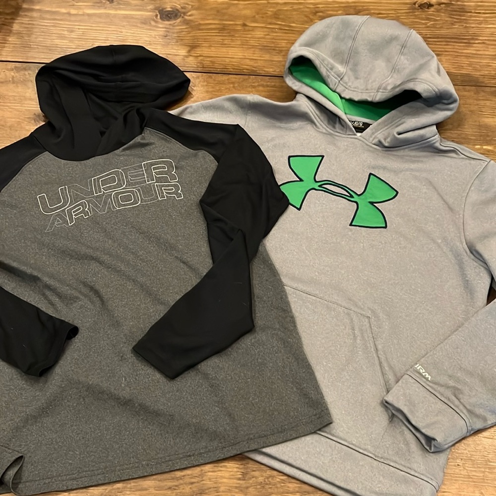 Under Armor Boys Hoodie & Long sleeve Set YLG